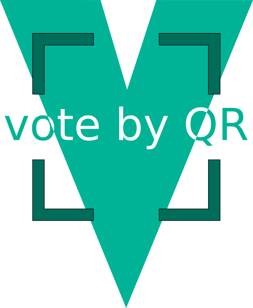 Vote by QR Logo